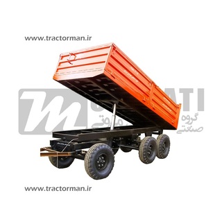 تریلی سه محور 6 چرخ