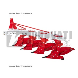 گاو آهن 3+1 خیش قوطی