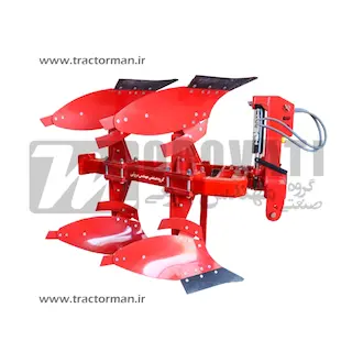 گاوآهن دوطرفه برگردان 2 خیش