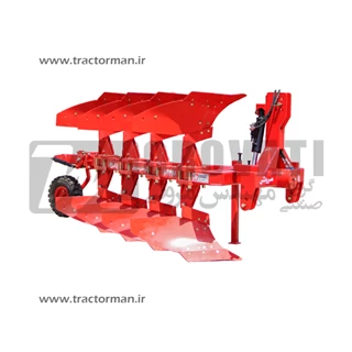 گاوآهن دوطرفه برگردان 4 خیش نیوهلندی